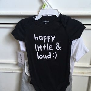 Onesie with shorts 3pieces